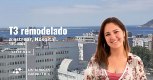 T3 Remodelado a estrear no Hospital - Ref. 4-021.19