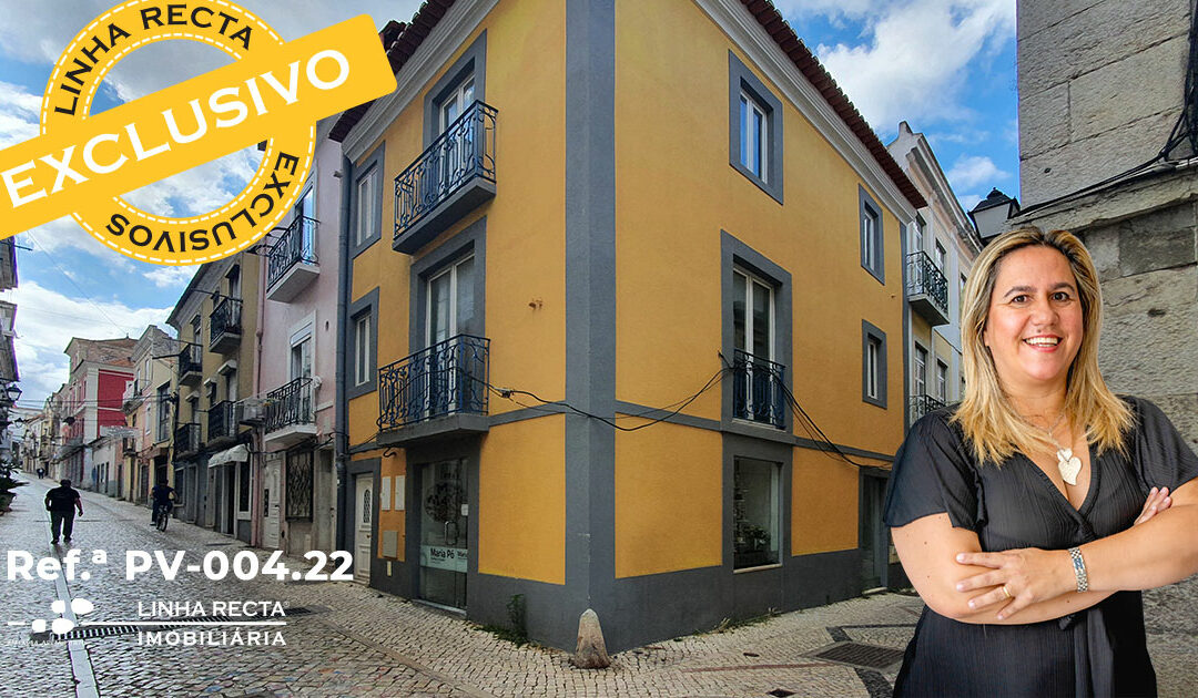 Prédio no centro histórico de Setúbal, com uma loja e dois apartamentos – Refª PV-004.22
