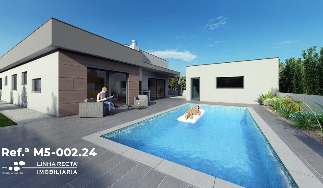 Moradia de luxo, com 5 suites, piscina aquecida, garagem e preparada para ter 1 apartamento T0 separado da casa – Refª M5-002.24