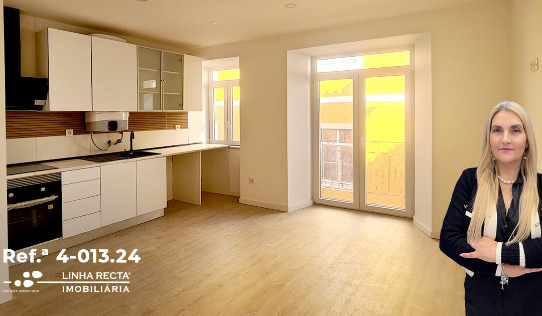 Apartamento T3, Duplex, por estrear, na Baixa de Setúbal – Refª 4-013.24