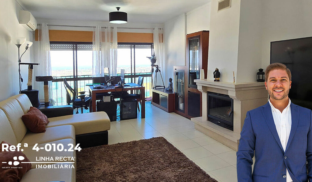 Apartamento T3, remodelado, com vista panorâmica rio, serra e Setubal – Refª 4-010.24 D