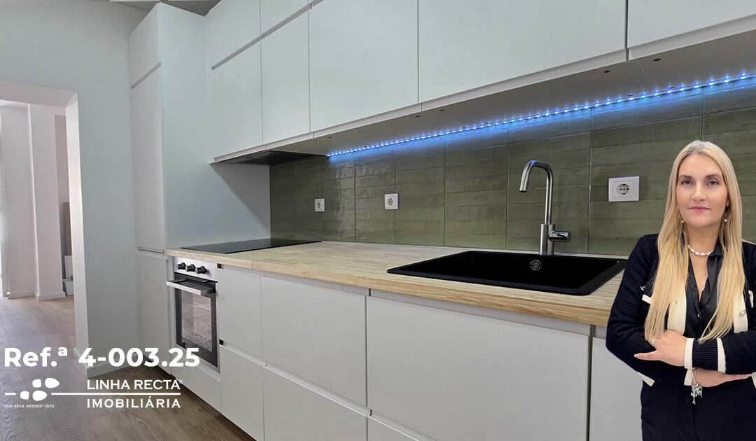Apartamento T3, completamente renovado, a estrear, no Bomfim, Setubal – Refª 4-003.25