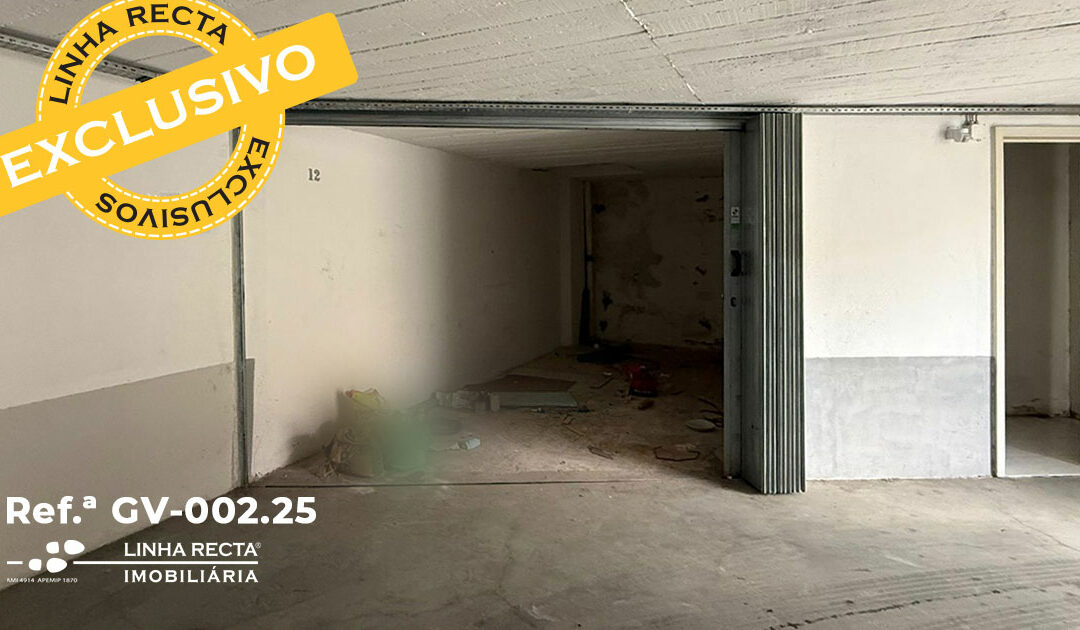 Garagem com 13,25m2 perto do Alegro de Setubal – Refª GV-002.25