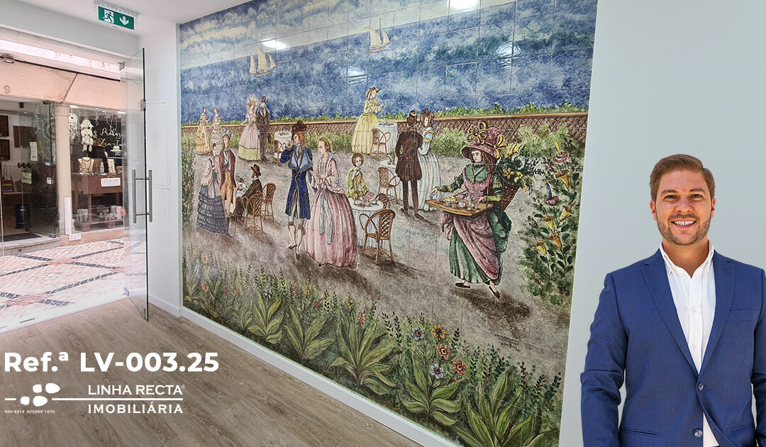Loja, como nova, c/ saída de fumos, na Baixa de Setúbal – Refª LV-003.25