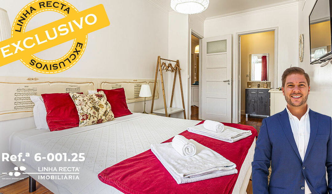 Apartamento T5, Duplex, na Praça do Bocage em Setubal – Refª 6-001.25