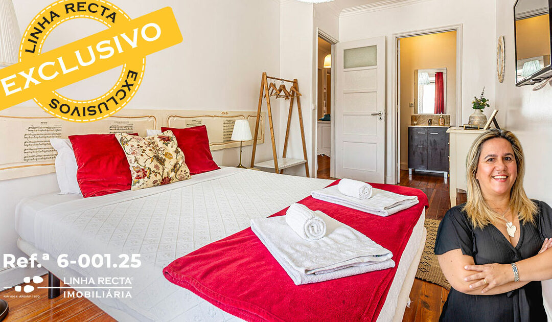 Apartamento T5, Duplex, na Praça do Bocage em Setubal – Refª 6-001.25