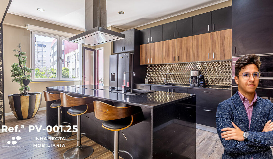 Apartamento T10, Duplex de luxo, com quintal e anexo, no centro de Setúbal – Refª PV-001.25