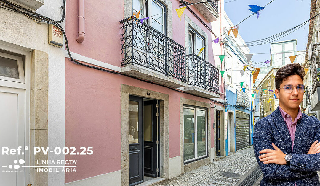 Prédio recuperado, com 3 apartamentos (1 duplex), no centro histórico de Setúbal – Refª PV-002.25