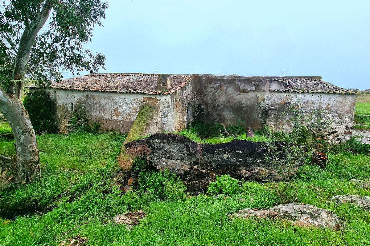 Moradia para recuperar, excelente investimento, para viver ou para rentabilizar como turismo rural, em Ourique - Refª M5-005.25