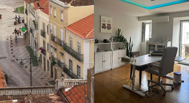 Prédio, no centro histórico de Setúbal, com uma loja, serviços e habitação - Refª PV-004.25