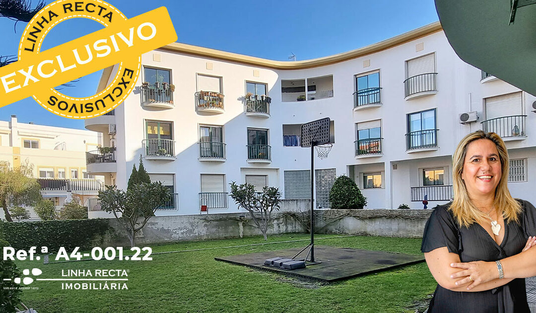 Apartamento T3, luxuoso, com parqueamento, no centro de Setúbal, na Av. dos Combatentes da Grande Guerra – Refª A4-001.22