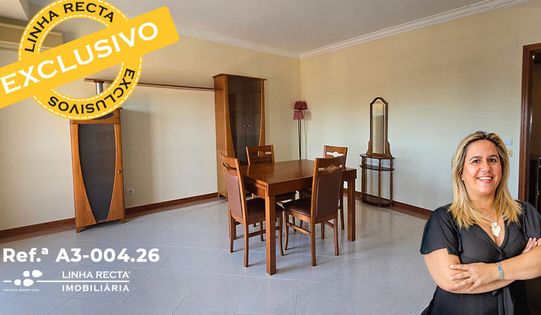 Apartamento T2, para arrendar, na Nova Azeda, Setúbal, com alguma mobília tudo em estado novo – Refª A3-004.26