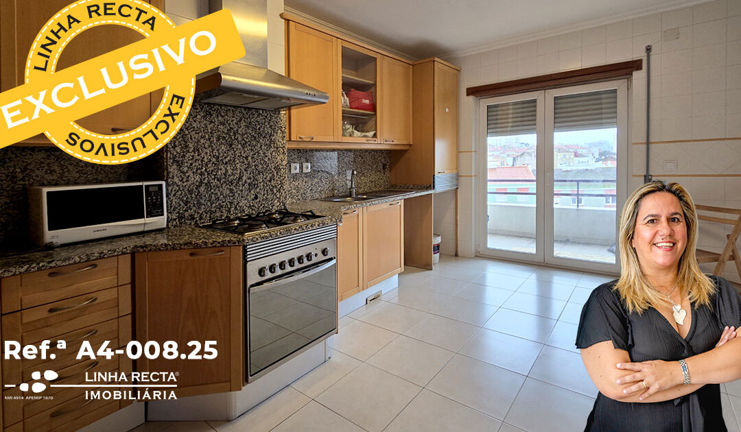 Apartamento T3, para arrendamento, na zona de Aranguês, Setúbal – Refª A4-008.25