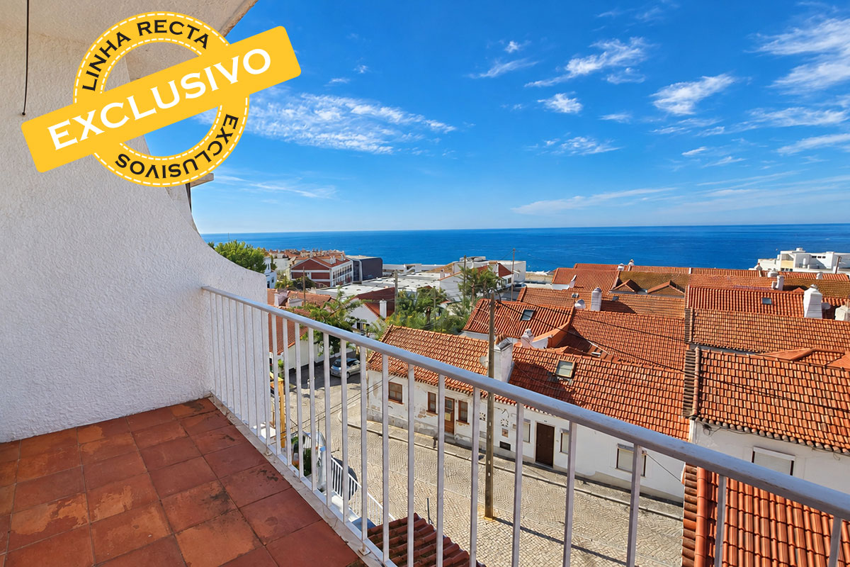 Apartamento T0, com vista mar, junto à Praia da California em Sesimbra - Refª 1-001.26