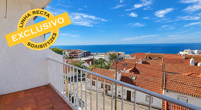 Apartamento T0, com vista mar, junto à Praia da Califórnia em Sesimbra - Refª 1-001.26